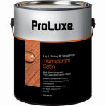 PPG PROLUXE Resin Enhanced Wood Finish, Transparent Satin, Butternut, 1-Gallon PAINT PPG PROLUXE