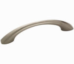 AMEROCK Vaile Cabinet Pull, Satin Nickel, 3-3/4 In.