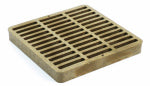 NDS 9" x 9" Square Grate, Sand PLUMBING, HEATING & VENTILATION NDS