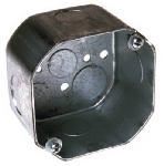 RACO INCORPORATED Deep Octagon Electrical Wall/ Ceiling Fixture Box, 4 x 2-1/8 In. ELECTRICAL RACO INCORPORATED