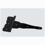 ASSA ABLOY AMERICAS RESIDENTIALI NC Decorative Gate T-Hinge, Black, 10 In. HARDWARE & FARM SUPPLIES ASSA ABLOY AMERICAS RESIDENTIALI NC