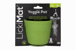 INNOVATIVE PET PRODUCTS PTY LTD Yoggie Pot Dog Feeder Licking Bowl, Green