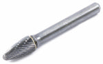 FORNEY Forney 60125 Burr, 3/8 in Dia Cutting, 1/4 in Shank, Tree Radius Shank, Tungsten Carbide Cutting Edge TOOLS FORNEY