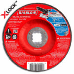 FREUD Diablo X-Lock Metal Grinding Blade, Type 27, 4-1/2 x 1/4-In.