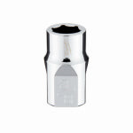 MILWAUKEE Milwaukee 45-34-9062 Socket, 3/8 in Socket, Standard Socket, 3.543 in OAL, 3/8 in Drive, 6-Point, Chrome Vanadium Steel TOOLS MILWAUKEE