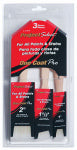 LINZER Linzer A1143S Chiseled Trim Paint Brush Set, 3-Brush PAINT LINZER