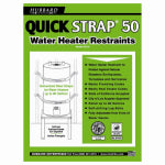 SHARKBITE Holdrite Quick Strap Series QS-50 Water Heater Strap, Steel, For: Up to 80 gal Water Heaters PLUMBING, HEATING & VENTILATION SHARKBITE
