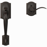 SCHLAGE LOCK Schlage FE285CAM 716 ACC Combination Lockset, Lever Interior Handle, Left, Right, Mechanical Lock, Wave Design HARDWARE & FARM SUPPLIES SCHLAGE LOCK