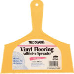 HOMAX Homax 81 Adhesive Spreader Knife, 3/32 in Notch, Notched Blade, Polystyrene Blade, Polystyrene Handle, Reinforced Handle TOOLS HOMAX