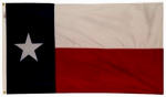 ANNIN FLAGMAKERS Texas State Flag, Nylon, 3 x 5 Ft.