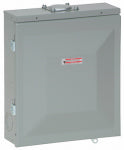 CUTLER-HAMMER Eaton BR Series BRC48L125RP Load Center, 125 A, 8-Pole, 4-Space, 8-Circuit, Main Lug, NEMA 3R Enclosure, Gray ELECTRICAL CUTLER-HAMMER