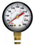 NINGBO GREENAIR IMP&EXP CO., LTD Compressor Gauge, 0-300 PSI, 1/4-In. MNPT Lower Mount TOOLS NINGBO GREENAIR IMP&EXP CO., LTD