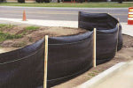 DEWITT COMPANY Silt Fence & Stakes, 3 x 100 Ft.