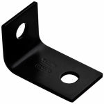 ASSA ABLOY AMERICAS RESIDENTIALI NC Corner Brace, Black Steel, 2-1/2 In.
