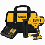 DEWALT DEWALT DCN680D1 Brad Nailer Kit, Battery Included, 20 V, 2 Ah, 110 Magazine, 18 ga Nail, Nail Fastener TOOLS DEWALT