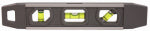 HULTAFORS Johnson 1405-0900 Torpedo Level, 9 in L, 3-Vial, Magnetic, Aluminum/Rubber, Gray TOOLS HULTAFORS