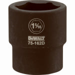 DEWALT DEWALT DWMT75162OSP Impact Socket, 1-5/16 in Socket, 7/8 in D Socket, 3/4 in Drive, 6-Point, CR-440 Steel, Black Oxide TOOLS DEWALT