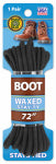 WESTMINSTER PET Stay-Ty Waxed Boot Laces, Black, 72 In., Pair HOUSEWARES WESTMINSTER PET