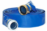 MI CONVEYANCE SOLUTIONS PVC Discharge Hose, Coupled Poly M x F, 2-Ft. x 50-Ft.