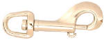 CAMPBELL CHAIN Campbell T7615412 Bolt Snap, 3/4 in, 70 lb Working Load, Zinc, Nickel-Plated HARDWARE & FARM SUPPLIES CAMPBELL CHAIN