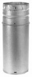 DURAVENT Stove Pipe Pellet Vent, Adjustable Length, 4 x 12 In.