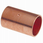 NIBCO INC Contractor Pack Copper Pipe Coupling With Stop, 3/4 In. CxC, 10-Pk.
