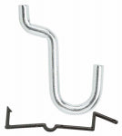 ASSA ABLOY AMERICAS RESIDENTIALI NC Pegboard Curved Hooks, Zinc, Locking, 5/8 In., 8 pack HARDWARE & FARM SUPPLIES ASSA ABLOY AMERICAS RESIDENTIALI NC