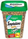 AMERICAN DISTRIBUTION & MFG Temptations Cat Treats, Seafood Medley, 16 oz.