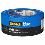 SCOTCH BLUE ScotchBlue 2090-48AP Painter's Tape, Multi-Surface, 60 yd L, 1.88 in W, Crepe Paper Backing, Blue, 1/PK PAINT SCOTCH BLUE