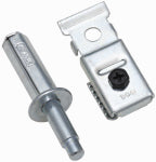 ASSA ABLOY AMERICAS RESIDENTIALI NC Folding Door Upper Pivots, Zinc-Plated