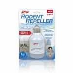 PIC PIC LED-RR Rodent Repeller Bulb, 9 W, LED Lamp, 550 Lumens LAWN & GARDEN PIC