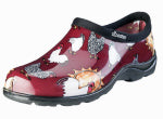 HEARTLAND GARDEN,INC Women's Waterproof Garden Shoe, Chicken Barn Red, Size 8