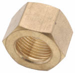 ANDERSON METALS CORP Compression Nut, Lead Free Brass, 5/8 In.