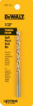 DEWALT DEWALT DW1314 Jobber Drill Bit, 7/32 in Dia, 3-3/4 in OAL, Parabolic Flute, 7/32 in Dia Shank, Straight Shank TOOLS DEWALT