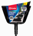 O'CEDAR BRANDS Strong Sweep Broom with Step-On Dust Pan