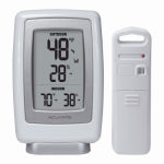 CHANEY INSTRUMENT CO Acurite 3-1/2" W x 5-1/2" H Plastic Wireless Indoor & Outdoor Thermometer & Humidity Gauge HOUSEWARES CHANEY INSTRUMENT CO