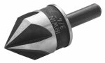 IRWIN Irwin 12413 Drill Bit, 3/4 in Dia, 1-13/16 in OAL, Countersink, 5-Flute, 1/4 in Dia Shank, Round Shank TOOLS IRWIN
