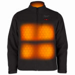 MILWAUKEE ELECTRIC TOOL CORP M12 Toughshell Heated Jacket, Poly, With Battery & Charger, Black, S