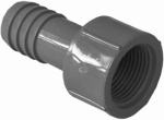 BOSHART INDUSTRIES Boshart UPVCFA-07 Pipe Adapter, 3/4 in, FPT x Insert, PVC, Gray PLUMBING, HEATING & VENTILATION BOSHART INDUSTRIES