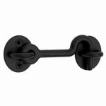 ASSA ABLOY AMERICAS RESIDENTIALI NC Privacy Door Hook for Interior Sliding Doors, Matte Black HARDWARE & FARM SUPPLIES ASSA ABLOY AMERICAS RESIDENTIALI NC