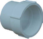 IPEX USA LLC PVC Female Adapter Sewer & Drain, 6 In. PLUMBING, HEATING & VENTILATION IPEX USA LLC
