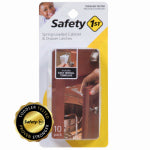 SAFETY 1ST/DOREL Spring-Loaded Cabinet & Drawer Safety Latch, 10-Pk.