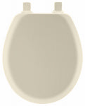 MAYFAIR Mayfair 41EC 346/46EC Toilet Seat, Round, Wood, Biscuit, Twist Hinge PLUMBING, HEATING & VENTILATION MAYFAIR