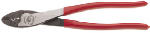 KLEIN Klein Tools 1005 Crimping and Cutting Tool, 22 to 10 AWG Wire, 22 to 10 AWG Cutting Capacity, 9.6 in OAL, Plastic Handle ELECTRICAL KLEIN