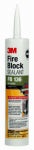 3M 3M FB 136 Fire Block Sealant, Gray, 10.1 oz Cartridge PAINT 3M
