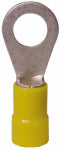 GB Gardner Bender 10-107 Ring Terminal, 600 V, 12 to 10 AWG Wire, Vinyl Insulation, Copper Contact, 12 to 1/4 in Stud ELECTRICAL GB