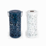 FUSION PRODUCTS LTD. Solar Light, Metal Floral Cutout, Blue or White ELECTRICAL FUSION PRODUCTS LTD.