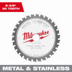 MILWAUKEE Milwaukee 48-40-4070 Circular Saw Blade, 5-3/8 in Dia, 20 mm Arbor, 30-Teeth, Carbide Cutting Edge TOOLS MILWAUKEE