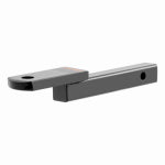 CURT Curt 45519 Ball Mount, 9-3/4 in L, 1-1/4 in Drop, 3/4 in Rise, Class 2 Hitch, Carbon Steel, Powder-Coated AUTOMOTIVE CURT