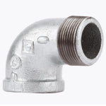CODA RESOURCES LTD IMP 1-1/4 In. Galvanized Pipe 90 Degree Street Elbow PLUMBING, HEATING & VENTILATION CODA RESOURCES LTD IMP